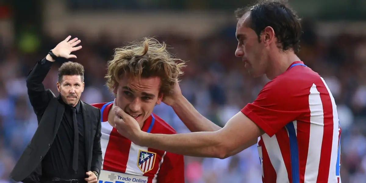 Godín revela todo, el motivo de Griezmann para abandonar el Atlético por Barcelona