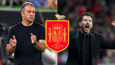 Hansi Flick, entrenador del Barça, y Simeone, del Atlético, se pelean un fichaje.