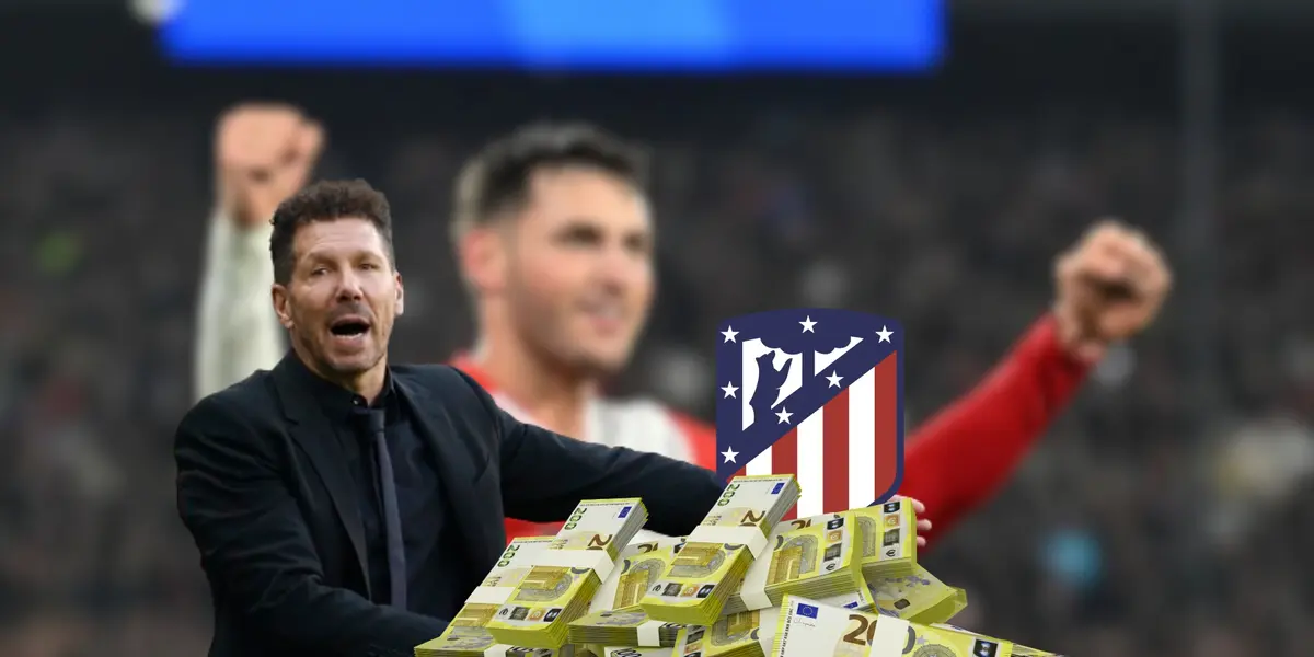 Le pusieron precio, cuanto cuesta el preferido de Simeone y Atlético de Madrid