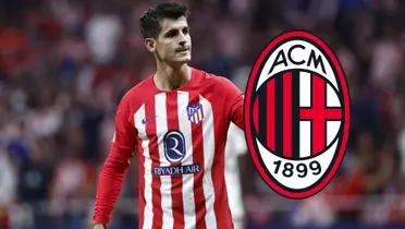 Morata con la camiseta del Atlético de Madrid. (Foto: Europa Press)