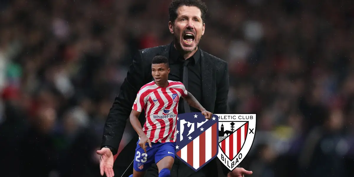 Simeone lo deja expuesto, el jugador que no salió al segundo tiempo con Atleti