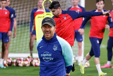 Sonríe Diego Simeone, la buena noticia del Atlético antes de enfrentar al Real Madrid