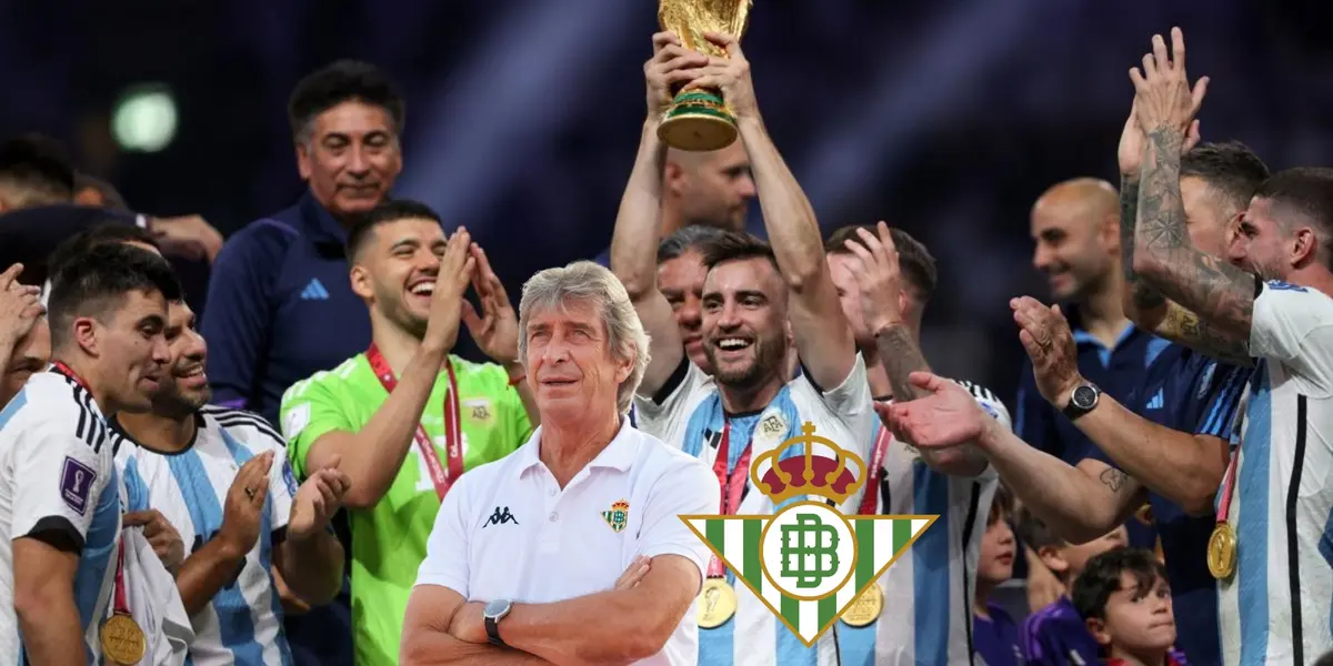 Vale 8 millones de euros, Betis y Pellegrini quieren a un campeón del mundo 