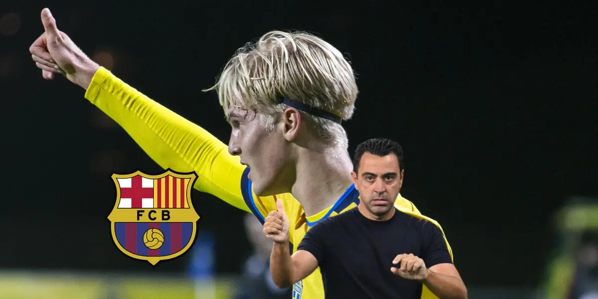 Xavi y Deco intentan ficharlo, el gran guiño de Lucas Bergvall al Barcelona